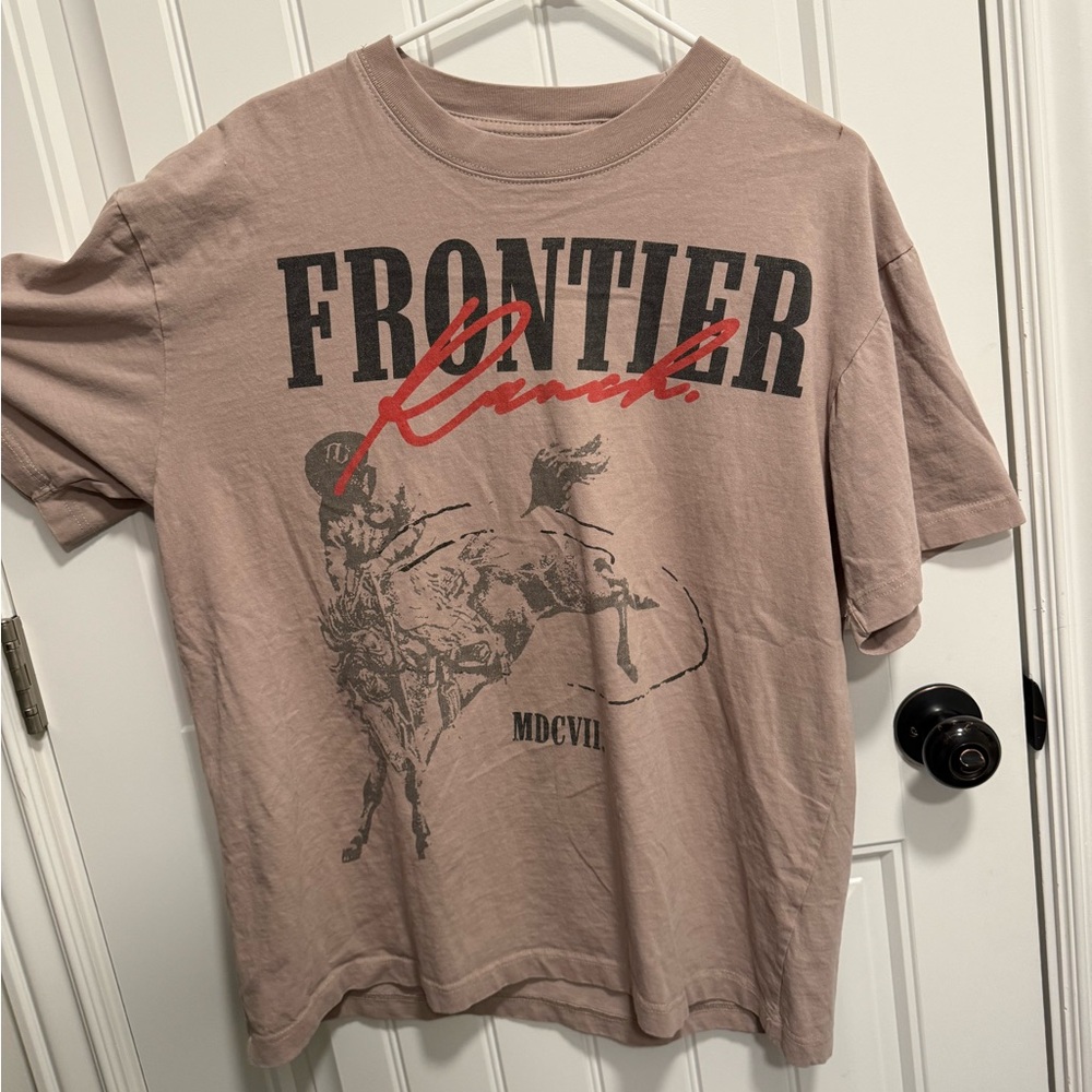 PacSun frontier cowboy graphic tee